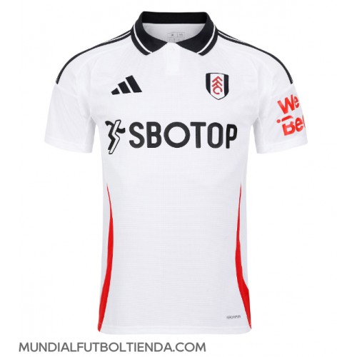 Camiseta Fulham Primera Equipación Replica 2024-25 mangas cortas